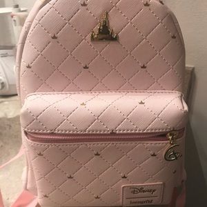 Loungefly Disney Castle PINK Mini Backpack